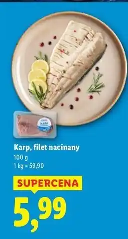 Lidl Karp - filet nacinany oferta