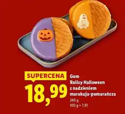 Lidl Rollsy marakuja-pomarańcza halloween oferta