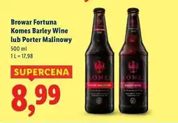 Lidl Piwo Komes Barley Wine oferta