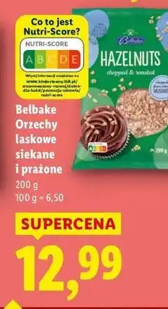 Lidl Orzechy laskowe mielone Belbake oferta