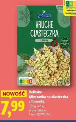 Lidl Kruche ciasteczka z foremką Belbake oferta