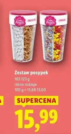 Lidl Posypka sweetie pie Cake Angels oferta