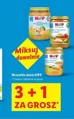 Lidl Rosołek z kurczaka kaszką manną Hipp oferta