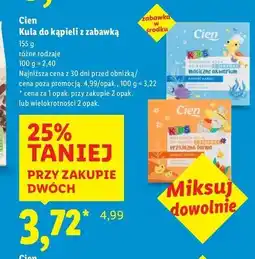 Lidl Kula do kąpieli egzotyczne safari Cien Kids oferta