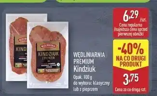 ALDI Kindziuk z pieprzem Wędliniarnia Premium oferta