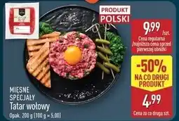 ALDI Tatar wołowy Mięsne Specjały Zawsze Świeże (Aldi) oferta