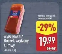 ALDI Boczek wędzony parzony Wędliniarnia Classic oferta