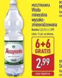 ALDI Woda niegazowana Muszynianka oferta