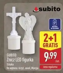 ALDI Znicz led z figurką Subito oferta