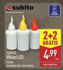 ALDI Wkład led 30 dni żółty Subito oferta