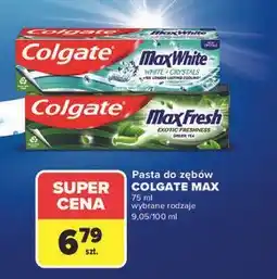 Carrefour Pasta do zębów white crystals Colgate Max White oferta