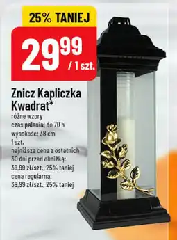 Polomarket Znicz Kapliczka Kwadrat oferta