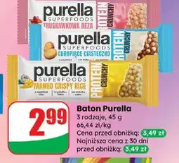 Dino Baton chrupiące ciasteczko Purella Superfoods oferta