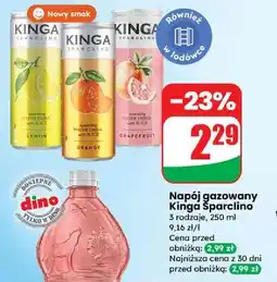 Dino Woda orange Kinga Sparclino oferta