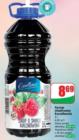 Dino Syrop malinowy + pompka Excellence oferta