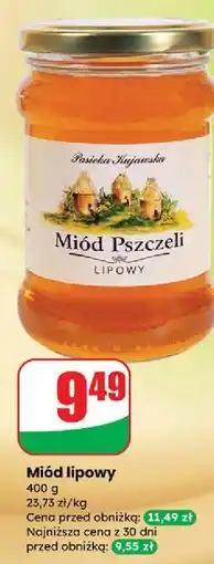 Dino Miód lipowy Pasieka Kujawska oferta
