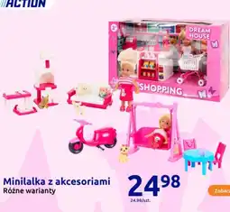 Action Minilalka z akcesoriami oferta