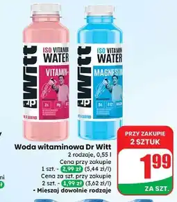 Dino Napój z magnezem Dr Witt Vitamin Water oferta
