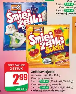 Dino Żelki owocowe Nimm2 Śmiejżelki Sokki oferta