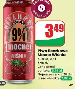 Dino Piwo Beczkowe Mocne 9% Wiśniowe oferta