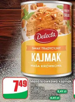Dino Masa krówkowa kajmak tradycyjny Delecta oferta