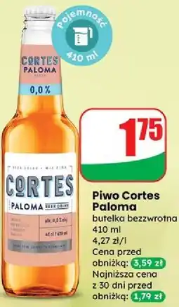 Dino Piwo Cortes Paloma 0.0% oferta