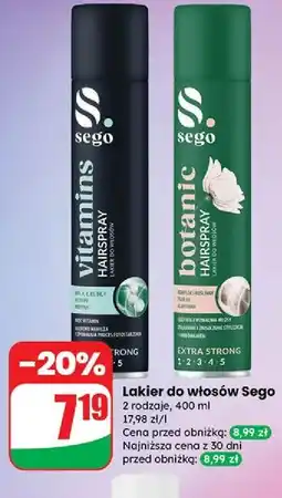 Dino Lakier do włosów vitamins Sego oferta