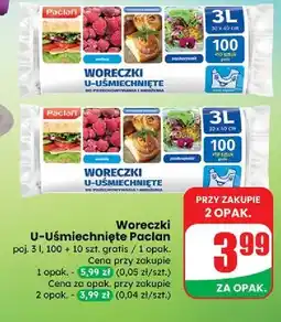 Dino Woreczki u-uśmiechnięte 3l Paclan oferta