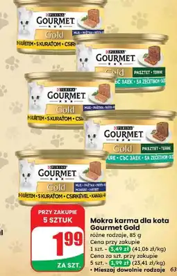 Dino Karma dla kota kurczak Purina Gourmet Gold oferta
