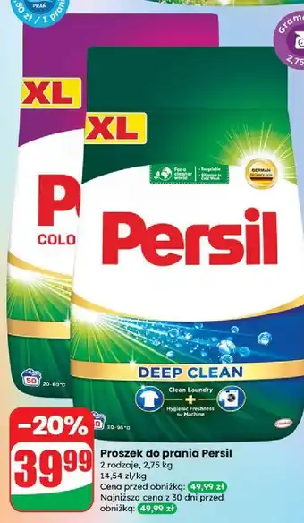 Dino Proszek do prania Persil Color oferta