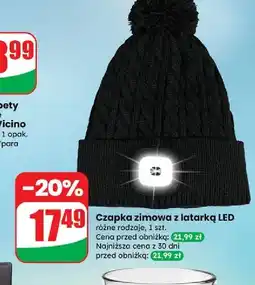 Dino Czapka z latarką led oferta
