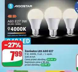 Dino Żarówka led a60 e27 Aigostar oferta