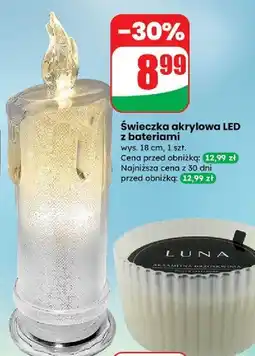 Dino Świeczka akrylowa led 18 cm oferta