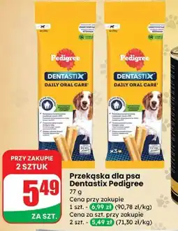 Dino Przysmak dla psa średnie rasy Pedigree Dentastix oferta