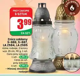 Dino Znicz szklany la z585 oferta
