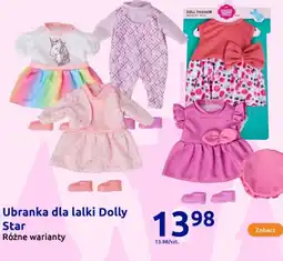 Action Ubranka dla lalki Dolly Star oferta
