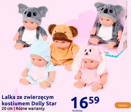 Action Lalka ze zwierzęcym kostiumem Dolly Star oferta