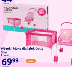 Action Wózek i łóżko dla lalek Dolly Star oferta