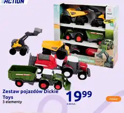 Action Zestaw pojazdów Dickie oferta