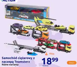Action Samochód ciężarowy z naczepą Teamsterz oferta
