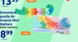 Action Drewniane puzzle do liczenia Mini Matters oferta