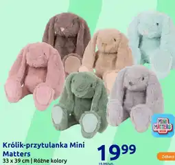 Action Królik-przytulanka Mini Matters oferta
