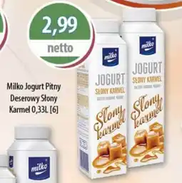 DUO-TES Milko Jogurt Pitny Deserowy Słony Karmel Mlekpol oferta