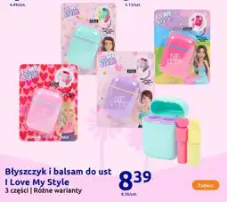 Action Błyszczyk i balsam do ust I Love My Style oferta