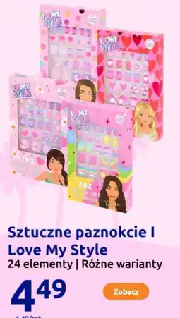 Action Sztuczne paznokcie I Love My Style oferta