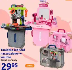 Action Toaletka lub stół narzędziowy w walizce oferta
