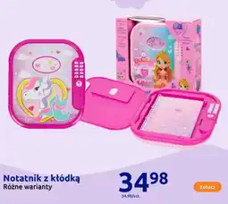 Action Notatnik z kłódką oferta