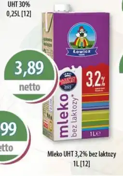 DUO-TES Mleko UHT 3,2% bez laktozy Łowicz oferta