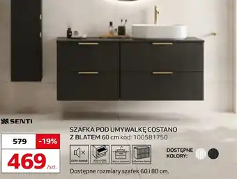 Szafka pod umywalkę