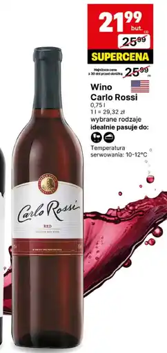 Delikatesy Centrum Wino Carlo Rossi oferta